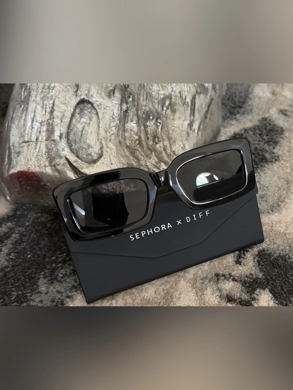 DIFF x SEPHORA Women's Indy 51mm Rectangle Sunglasses